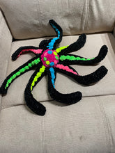 Load image into Gallery viewer, Neon Night Octopus Plushie
