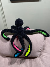 Load image into Gallery viewer, Neon Night Octopus Plushie
